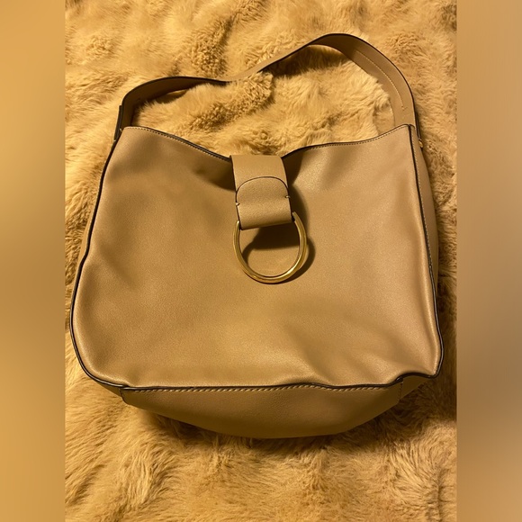 Just Fab go for it shoulder bag in taupe - Picture 9 of 10
